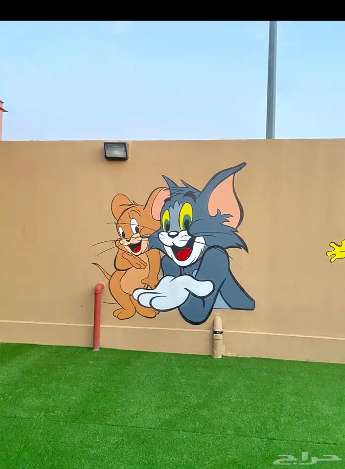 رسم جداريات  مدارس  استراحات  منازل  روضة  حضانة 46