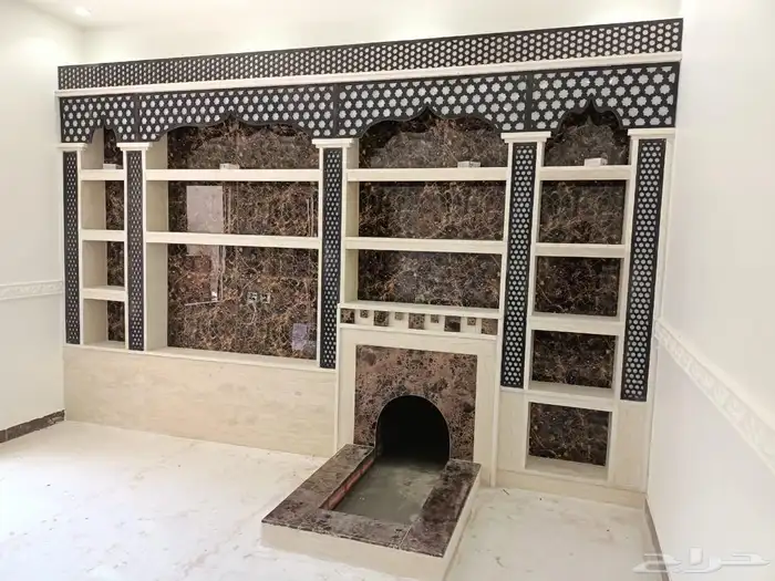 مشبات رخام افران طوب شوايات مدفى شمينه مداخن ديكور 23