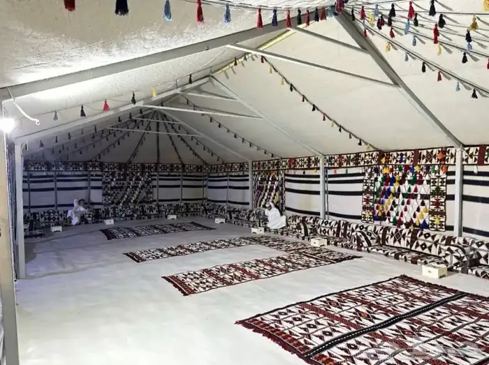 بيوت شعر ابيض واسود جميع لمقاسات وخيم 1