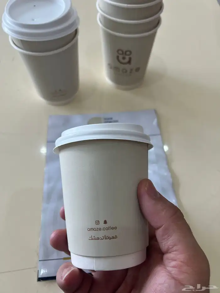 طباعة اكواب بوكس ورق زبده بوكسات ورق تغليف جيك قهوة كوب اكو 40