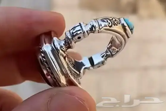 خواتم فضة للمتميزين بأحجار كريمة 6