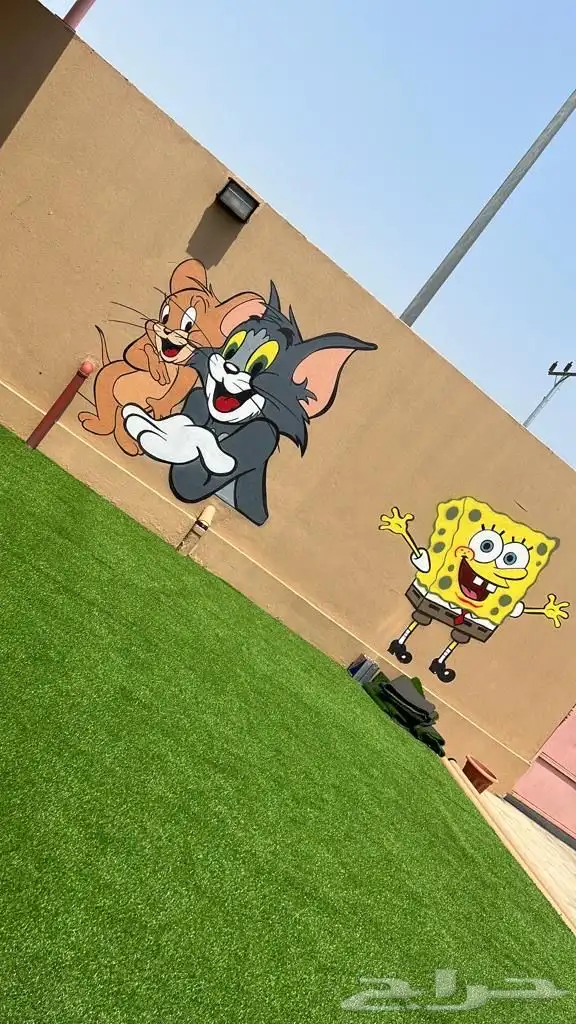 رسم جداريات  مدارس  استراحات  منازل  روضة  حضانة 0