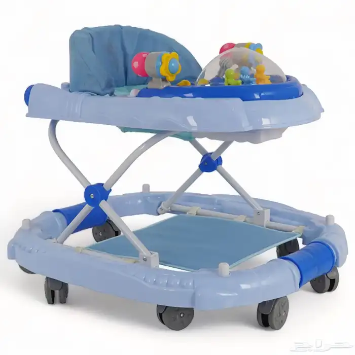 مشاية مواليد صغيرة مع هزاز وبدون هزاز قابلة للطي بعدة الوان 9