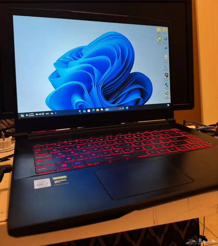 لابتوب قيمنق msi للبيع ب 2200 ريال 1
