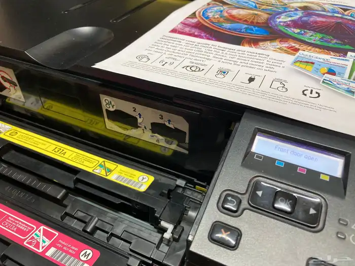 صيانة طابعات الليزر الملونة _hp m 150 _hp mfp 178 12