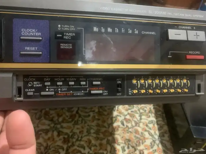 فيديو سوني ياباني قديم تراث انتيكا تحف شريط صغير يحتاج صيانة 10