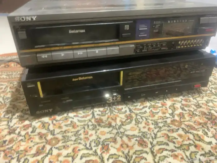 فيديو سوني ياباني قديم تراث انتيكا تحف شريط صغير يحتاج صيانة 0