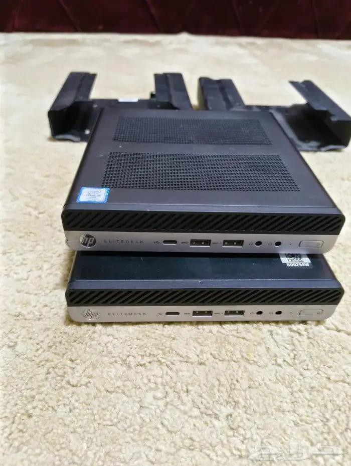 جهازين مكتبية صغيرة الأجهاز من فئة الاعمال HP Mini PC 0