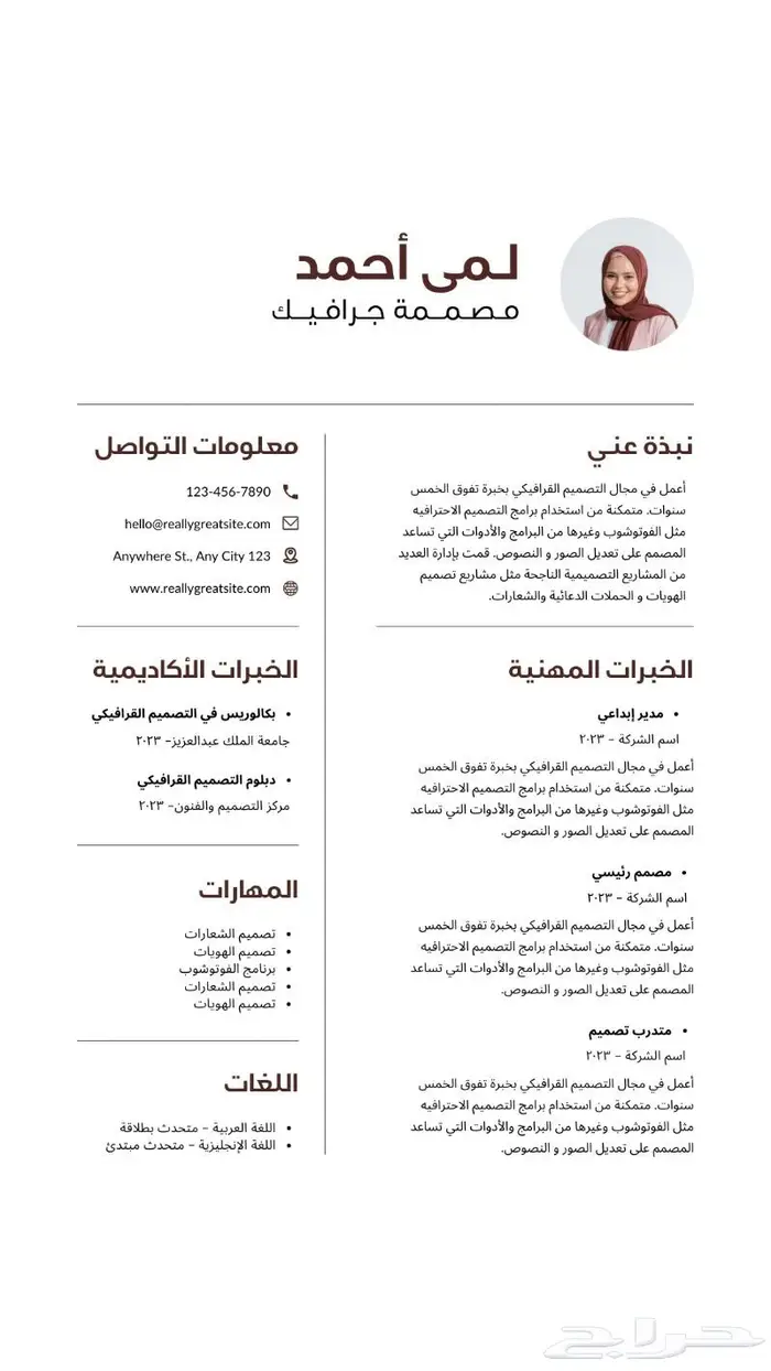 احصل على سيرتك الذاتية الاحترافية الآن 4
