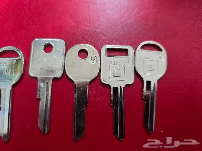 مفاتيح جميع سيارات جي ام القديمة (كل الحروف) 2