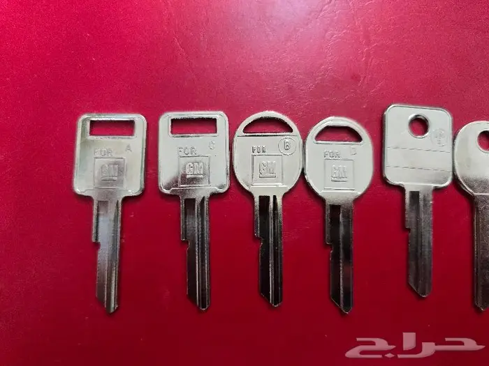 مفاتيح جميع سيارات جي ام القديمة (كل الحروف) 1