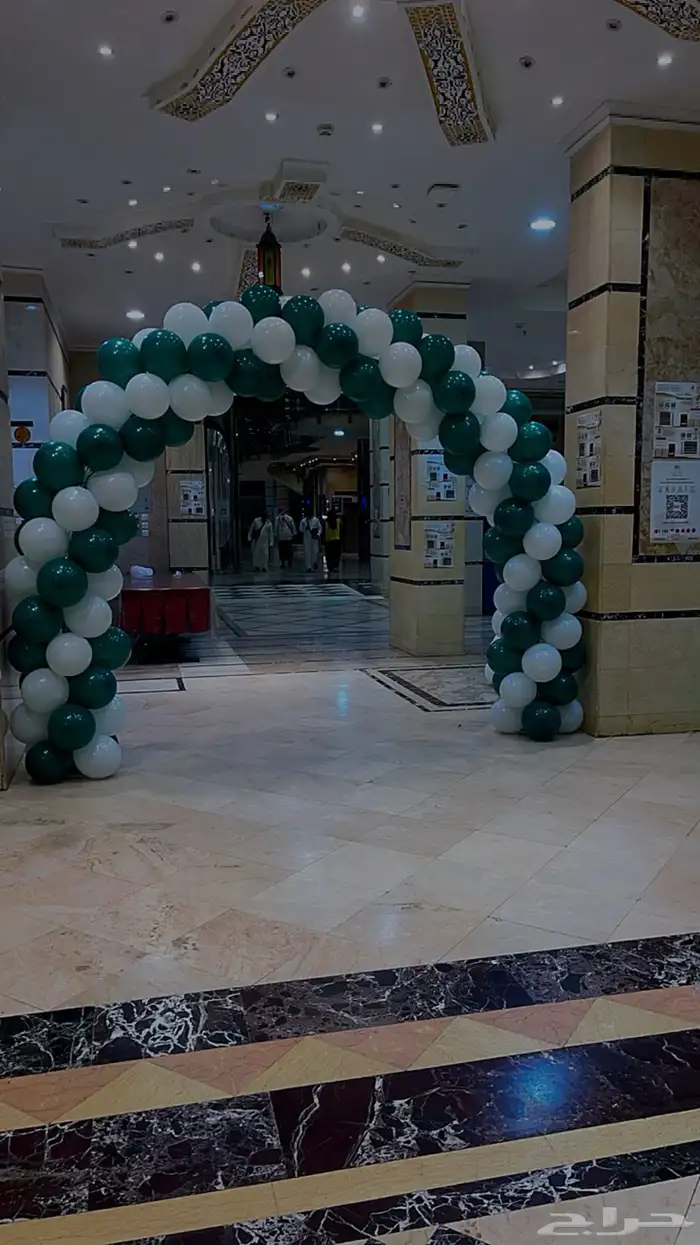 أقواس بالونات بألوان هوائية 2