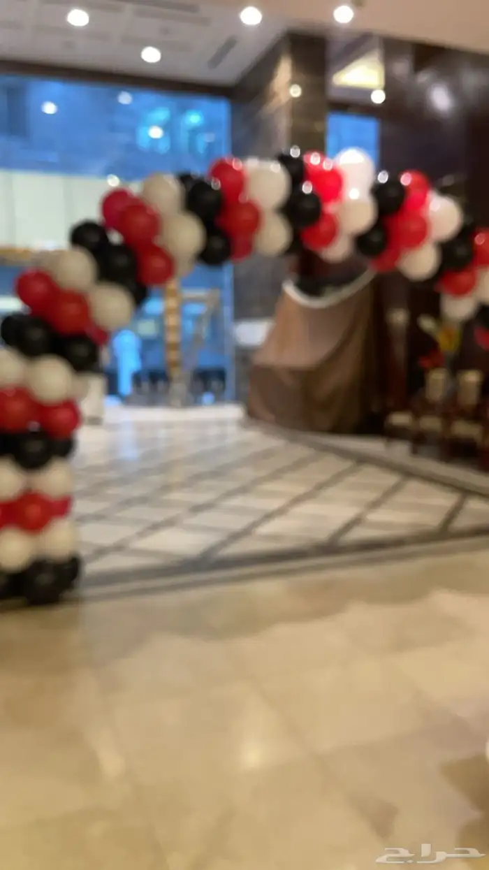 أقواس بالونات بألوان هوائية 6