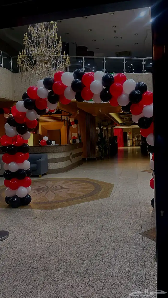 أقواس بالونات بألوان هوائية 4