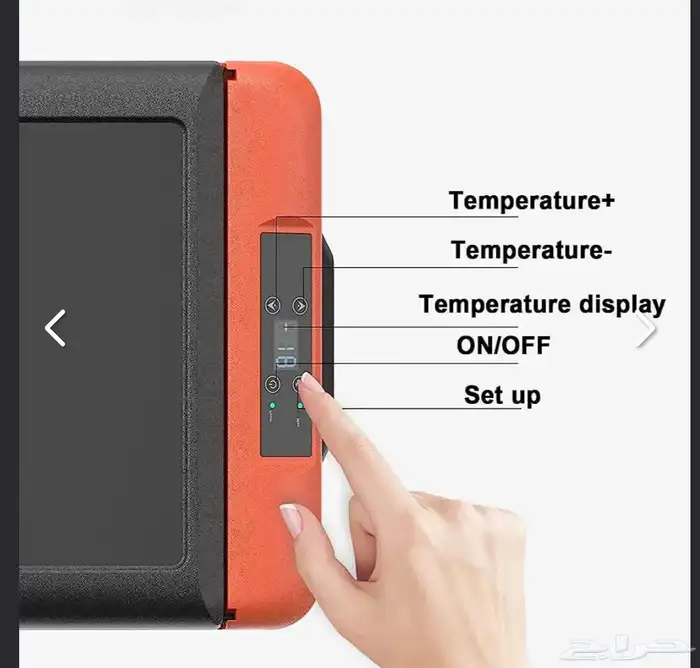 ثلاجة سيارة مع محول 50 لتر 1