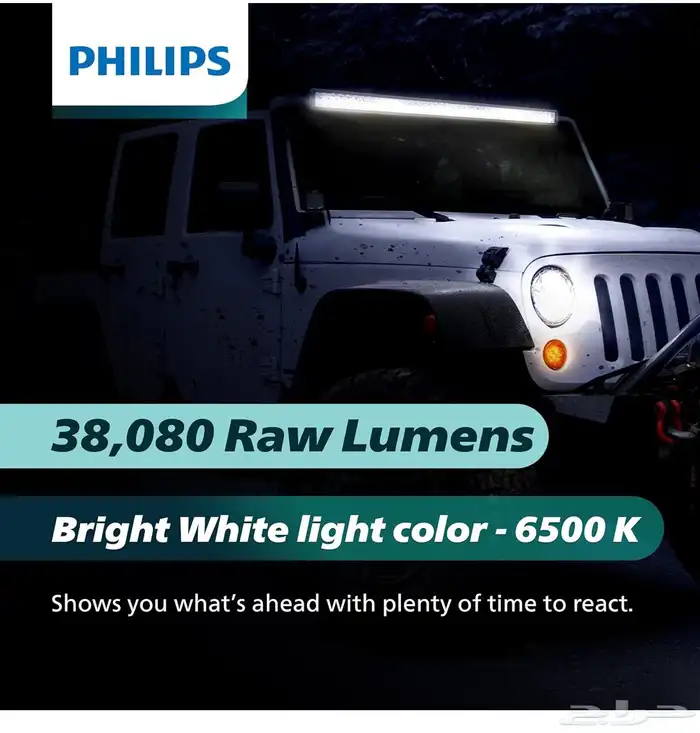 كشافات فليبس led 25