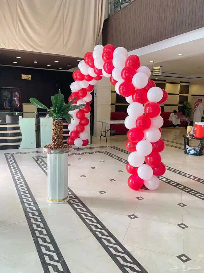 أقواس بالونات بألوان هوائية 9