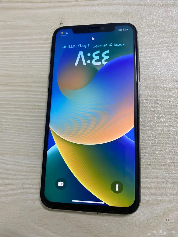 ايفون x البطاريه 100 المساحه 64 1