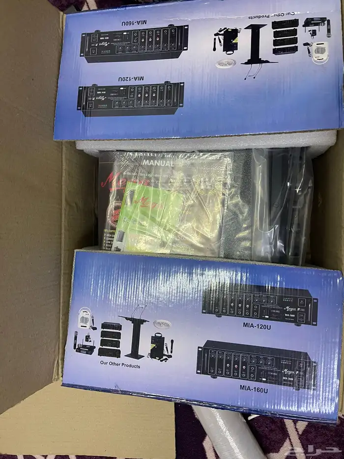 مضخم صوت ميجا 120-u 120w جديد تحطيم اسعار 4