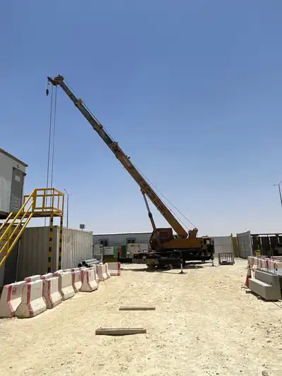 Crane for daily and monthly rent throughout Riyadh 5