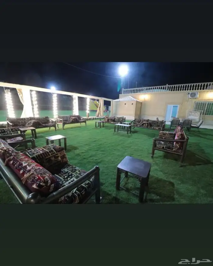 ملعب كرة طائرة و قدم في منتجع العدنانية 15