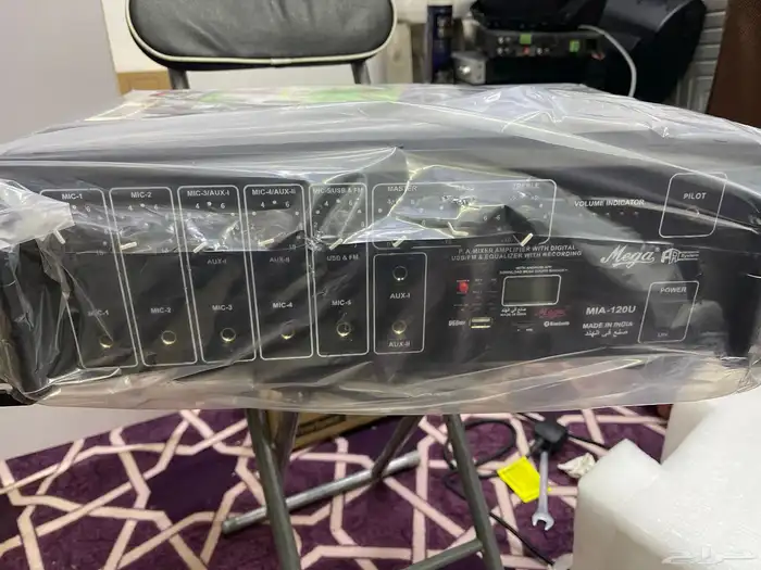 مضخم صوت ميجا 120-u 120w جديد تحطيم اسعار 2