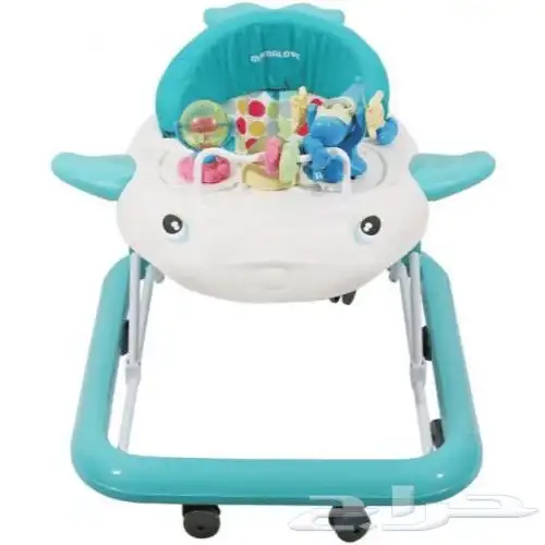 مشاية أطفال ماما لوف بتصميم السمكة مع هزاز وبدون هزاز 3