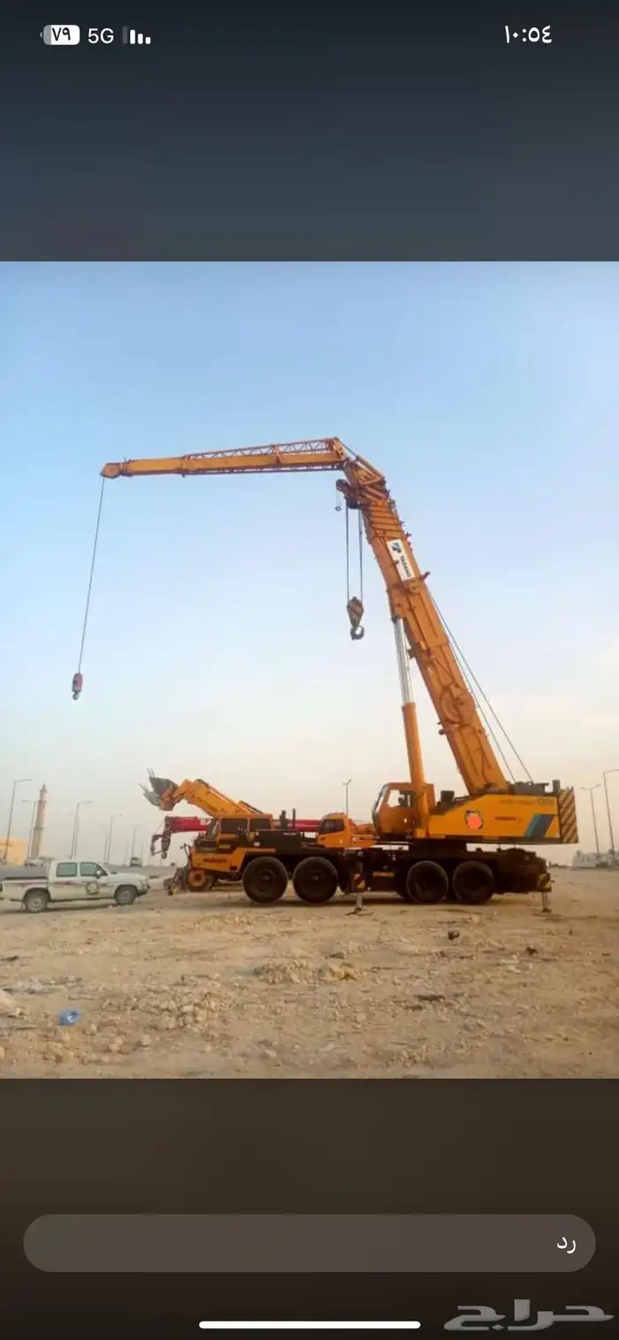 Crane for daily and monthly rent throughout Riyadh 2