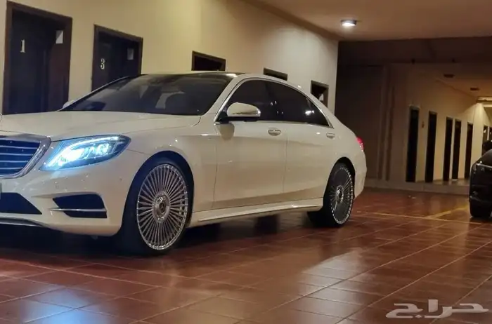 جنوط مرسيدس s كلاس صحن مقاس 22 موديل 2025 39