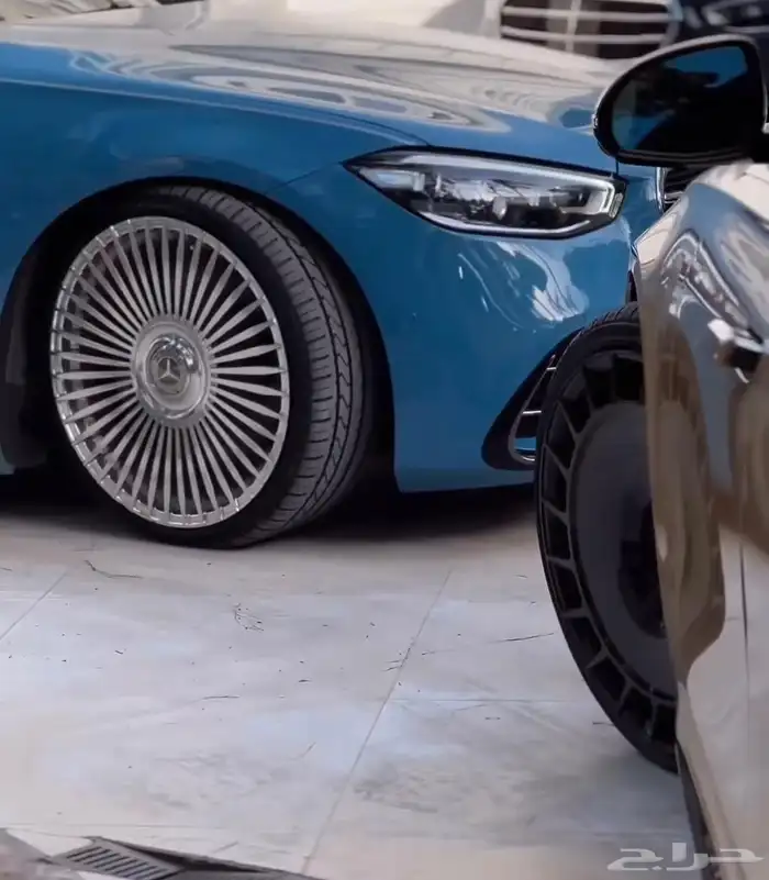 جنوط مرسيدس s كلاس صحن مقاس 22 موديل 2025 27