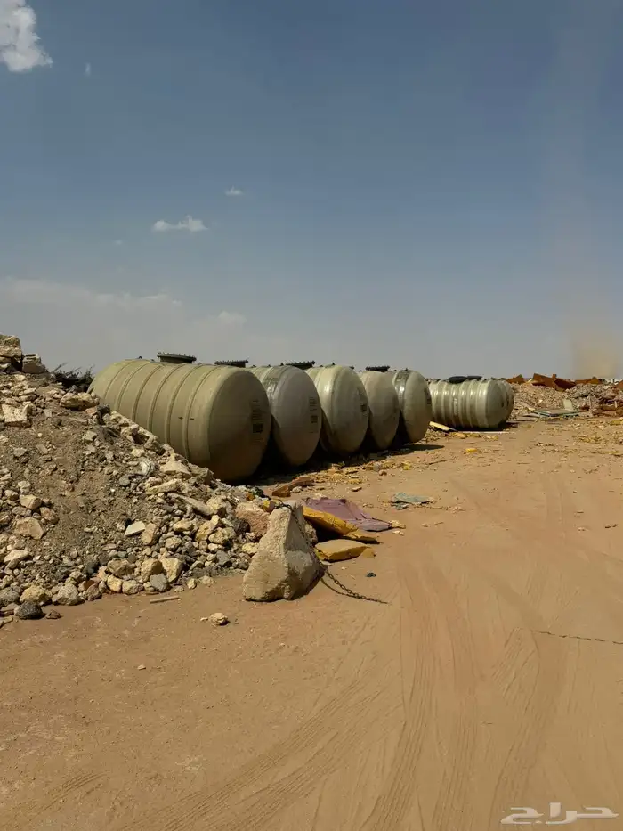 خزانات ماء فيبر المريكي للبيع 15000الف التر جديده 2