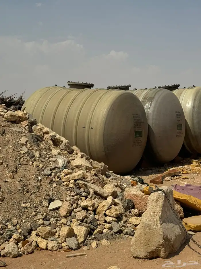 خزانات ماء فيبر المريكي للبيع 15000الف التر جديده 10