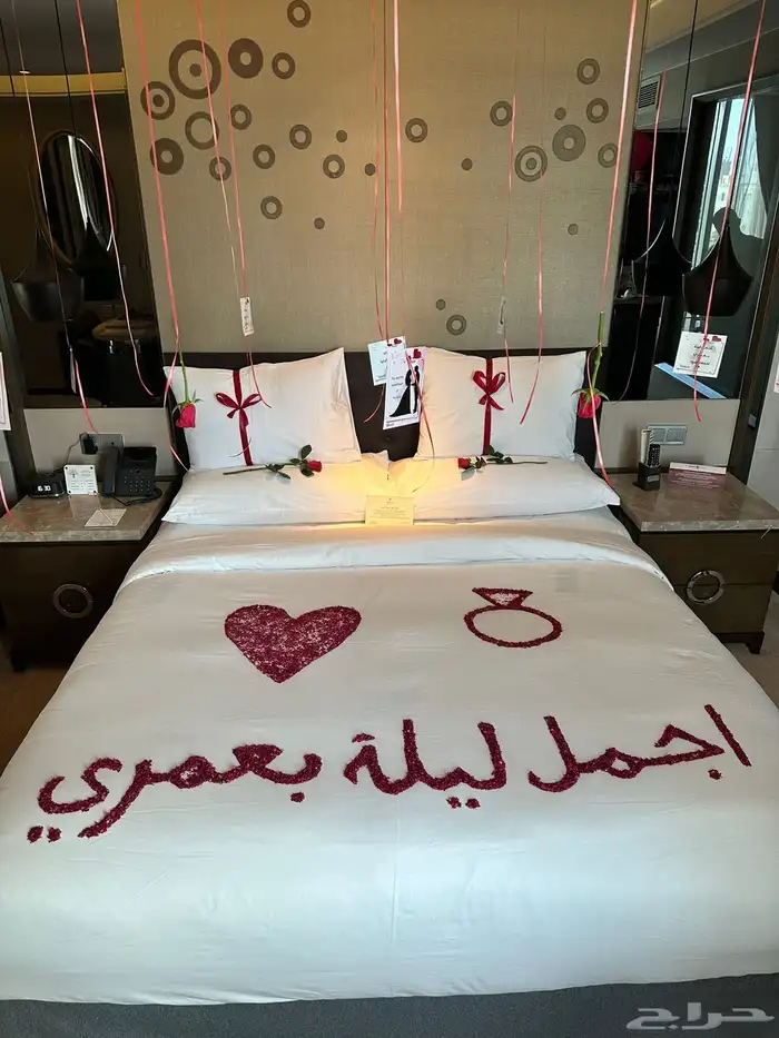 تزين غرفه ورد بالونات ميلاد زواج ذكرى 3