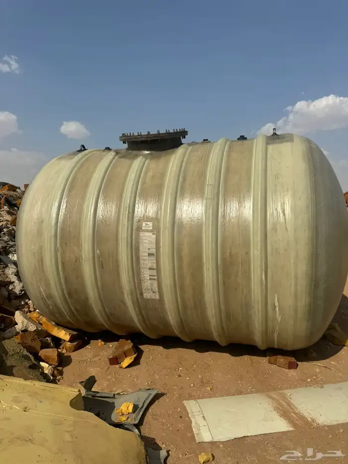 خزانات ماء فيبر المريكي للبيع 15000الف التر جديده 1