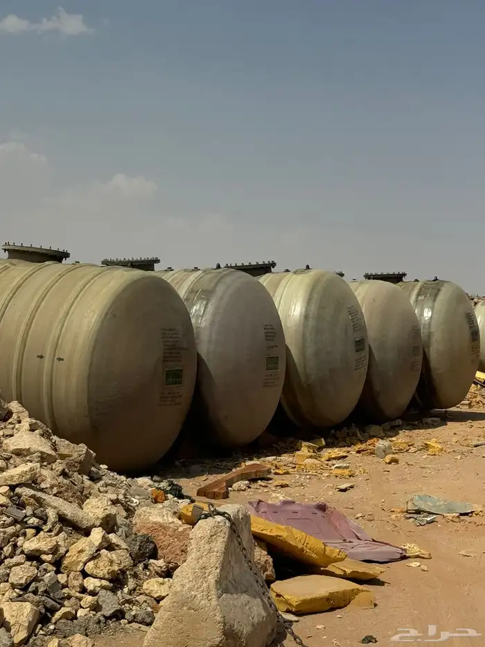 خزانات ماء فيبر المريكي للبيع 15000الف التر جديده 11