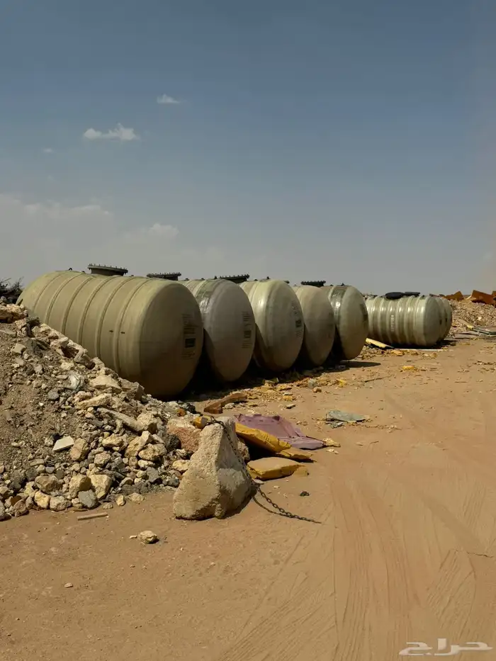 خزانات ماء فيبر المريكي للبيع 15000الف التر جديده 0