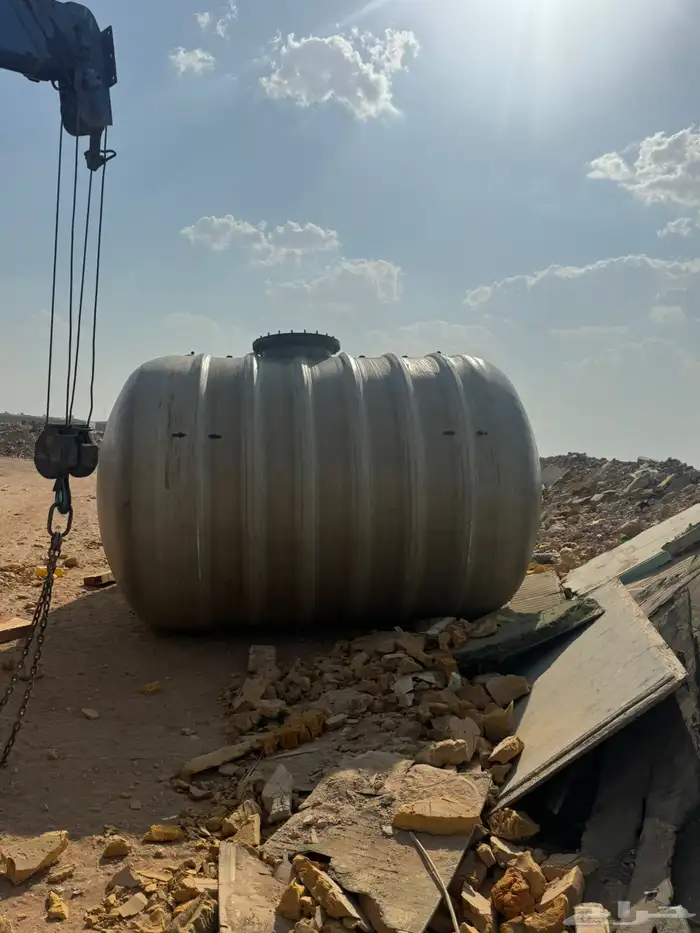 خزانات ماء فيبر المريكي للبيع 15000الف التر جديده 6