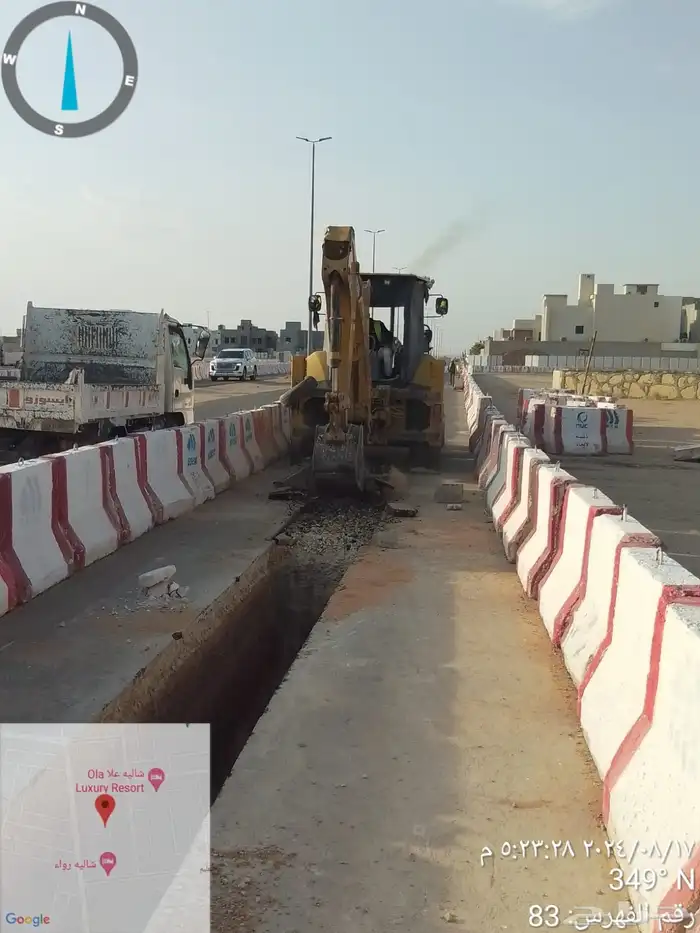 مقاول اسفلت بنية تحتية مخططات اعمال ترابية 3