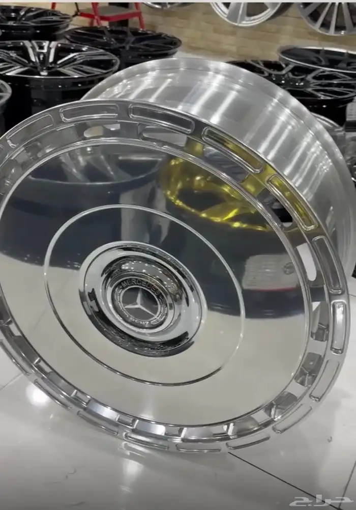 جنوط مرسيدس s كلاس صحن مقاس 22 موديل 2025 12