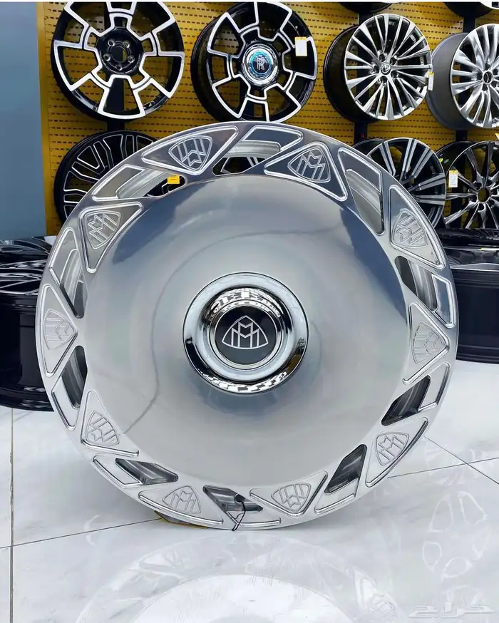 جنوط مرسيدس s كلاس صحن مقاس 22 موديل 2025 3