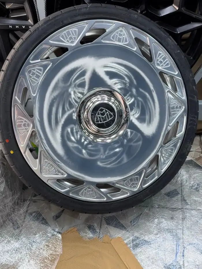 جنوط مرسيدس s كلاس صحن مقاس 22 موديل 2025 14