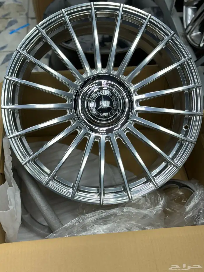 جنوط مرسيدس s كلاس صحن مقاس 22 موديل 2025 37