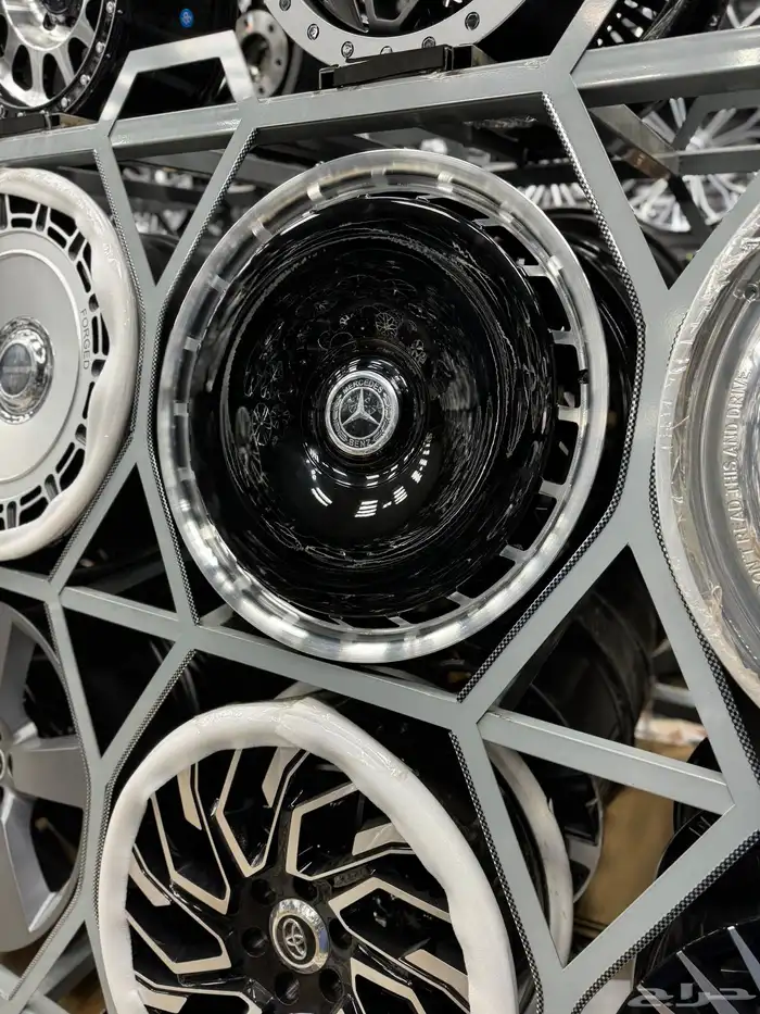 جنوط مرسيدس s كلاس صحن مقاس 22 موديل 2025 21