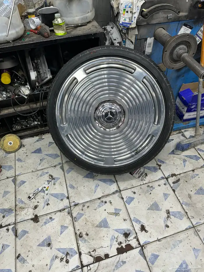 جنوط مرسيدس s كلاس صحن مقاس 22 موديل 2025 0