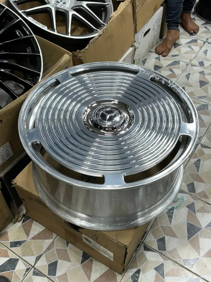 جنوط مرسيدس s كلاس صحن مقاس 22 موديل 2025 11