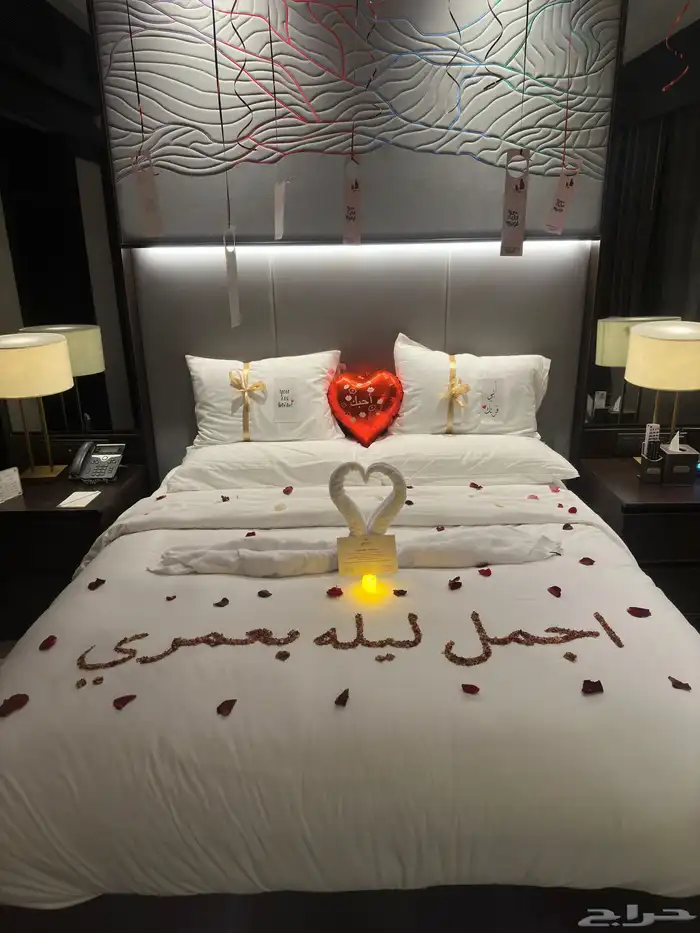 تزين غرفه ورد بالونات ميلاد زواج ذكرى 16