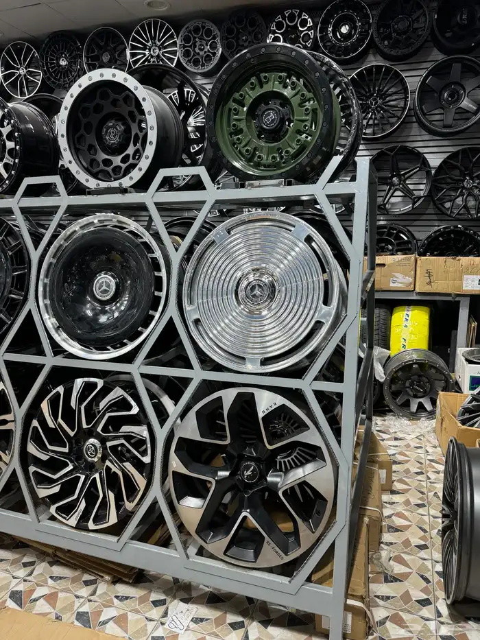 جنوط مرسيدس s كلاس صحن مقاس 22 موديل 2025 9