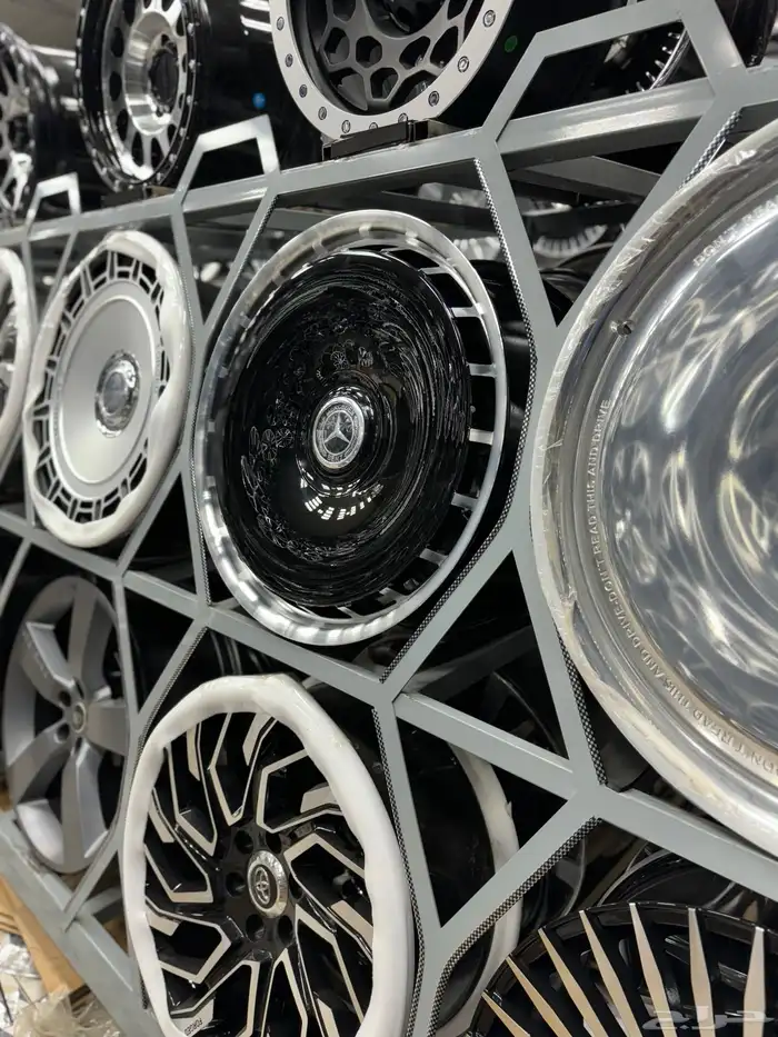 جنوط مرسيدس s كلاس صحن مقاس 22 موديل 2025 22