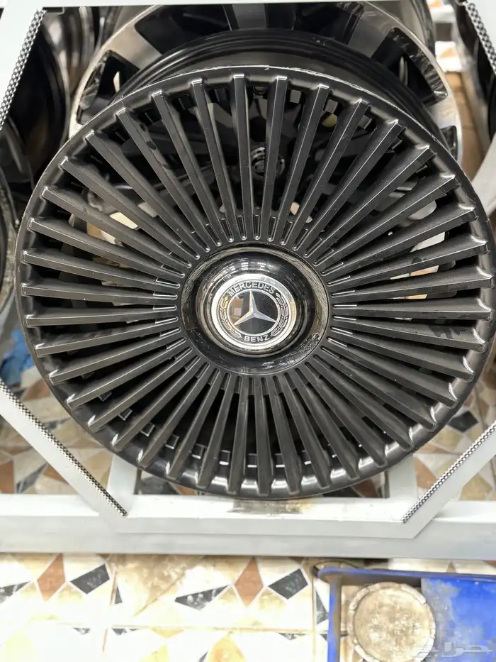 جنوط مرسيدس s كلاس صحن مقاس 22 موديل 2025 28