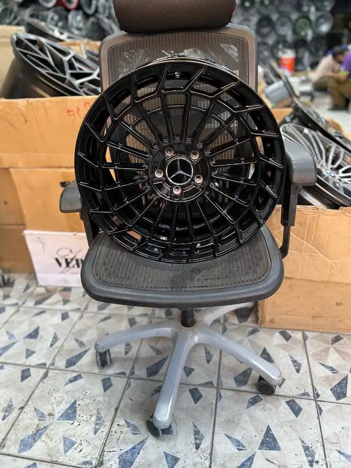 جنوط مرسيدس s كلاس صحن مقاس 22 موديل 2025 56